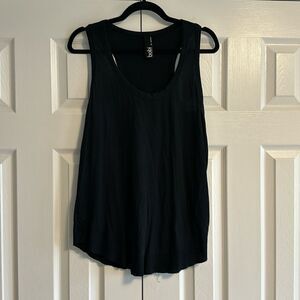 Bobi Women’s Black Basic Racerback Tank Top, Size L - NWT